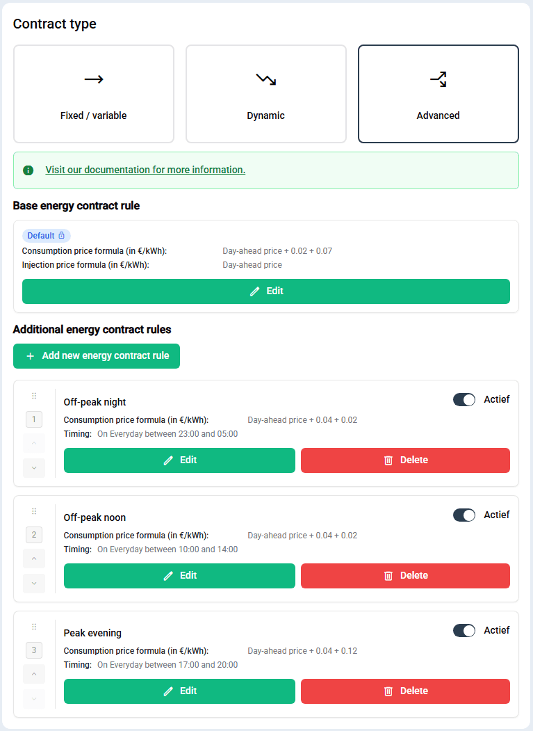 Example German rules (easy)