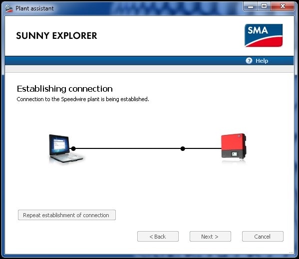 Sunny Explorer 登录界面