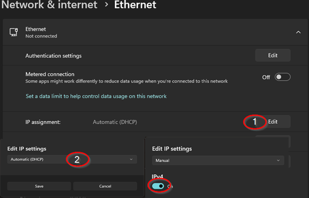 Configurações de Rede Windows 11 Manual
